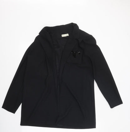 After Eight Womens Black Jacket Blazer Size 14