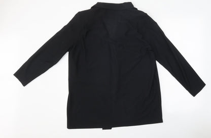 After Eight Womens Black Jacket Blazer Size 14