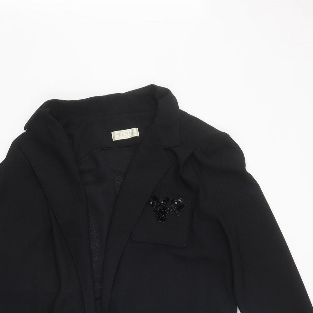 After Eight Womens Black Jacket Blazer Size 14