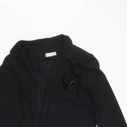 After Eight Womens Black Jacket Blazer Size 14