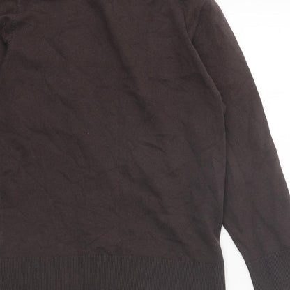 Womens UK Size 8 Monsoon Brown Cardigan Jumper
