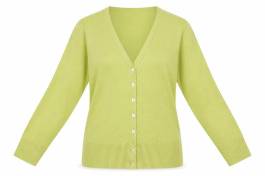 Womens UK Size 8 Monsoon Green Cardigan Jumper