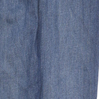 Womens UK Size 34 in Preworn Regular Fit Skinny Blue Jeans