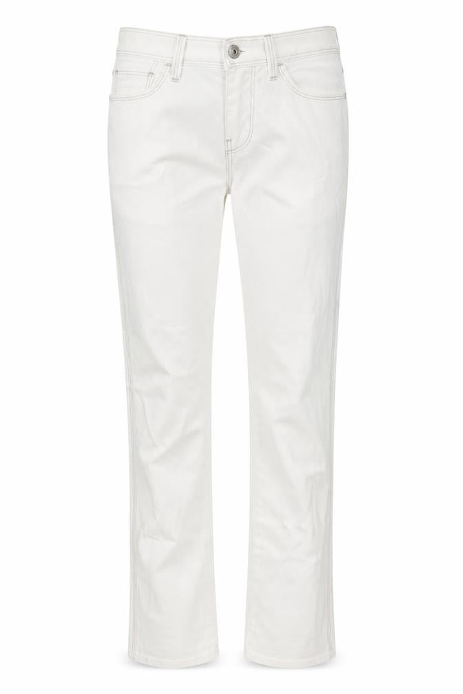 Womens UK Size 30 in Preworn Regular Fit Skinny White Jeans