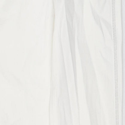 Womens UK Size 30 in Preworn Regular Fit Skinny White Jeans