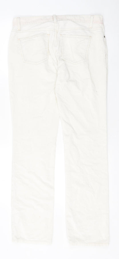 Gap Womens White Polyester Skinny Jeans Size 30 in L27 in Regular Zip