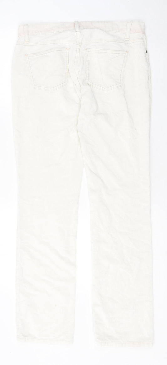 Gap Womens White Polyester Skinny Jeans Size 30 in L27 in Regular Zip