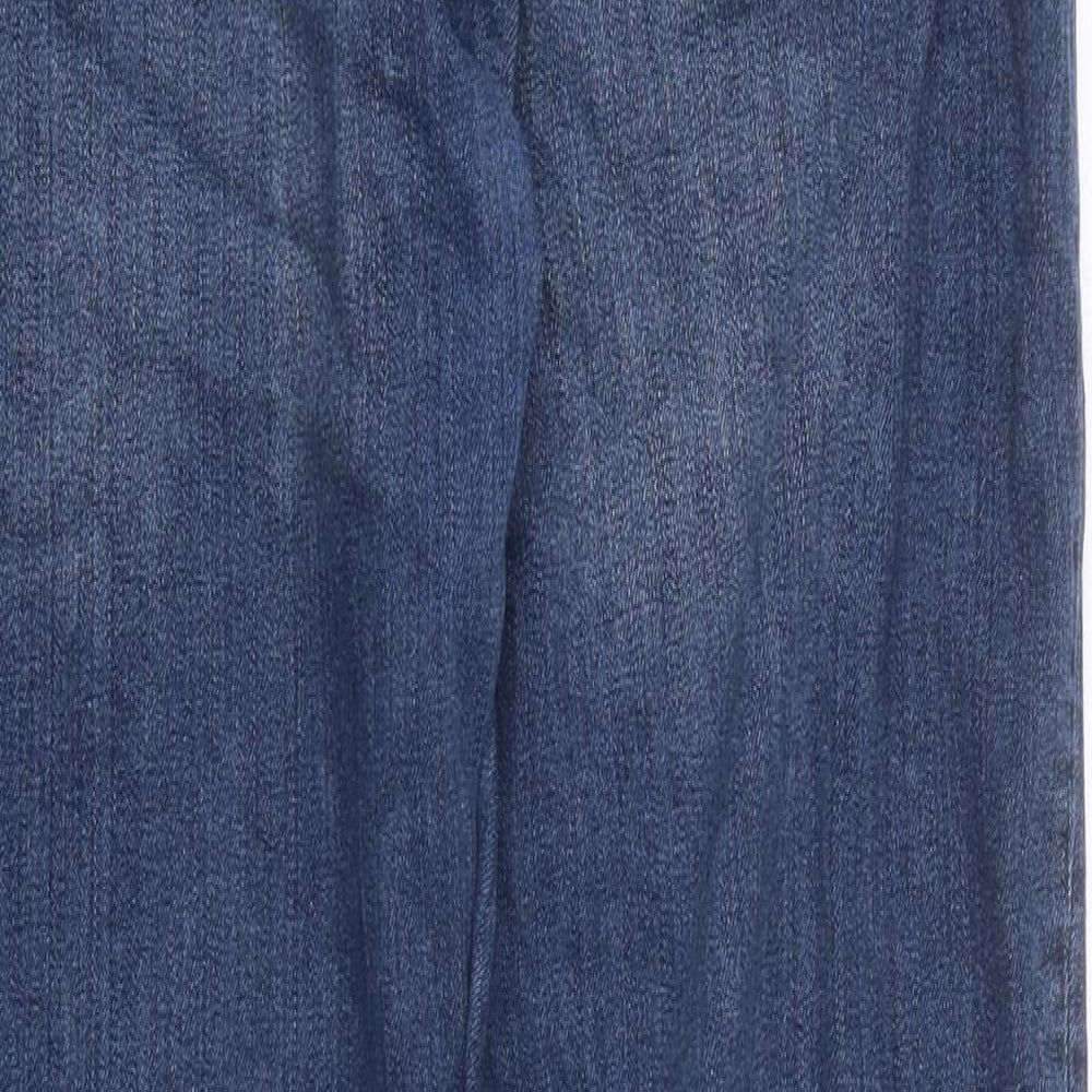 Party Two Womens Blue Cotton Skinny Jeans Size 32 in L28 in Regular Zip
