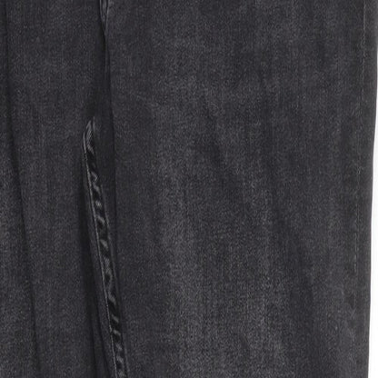 Womens UK Size 34 in ONLY & SONS Slim Fit Straight Black Jeans