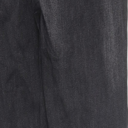 Womens UK Size 34 in ONLY & SONS Slim Fit Straight Black Jeans