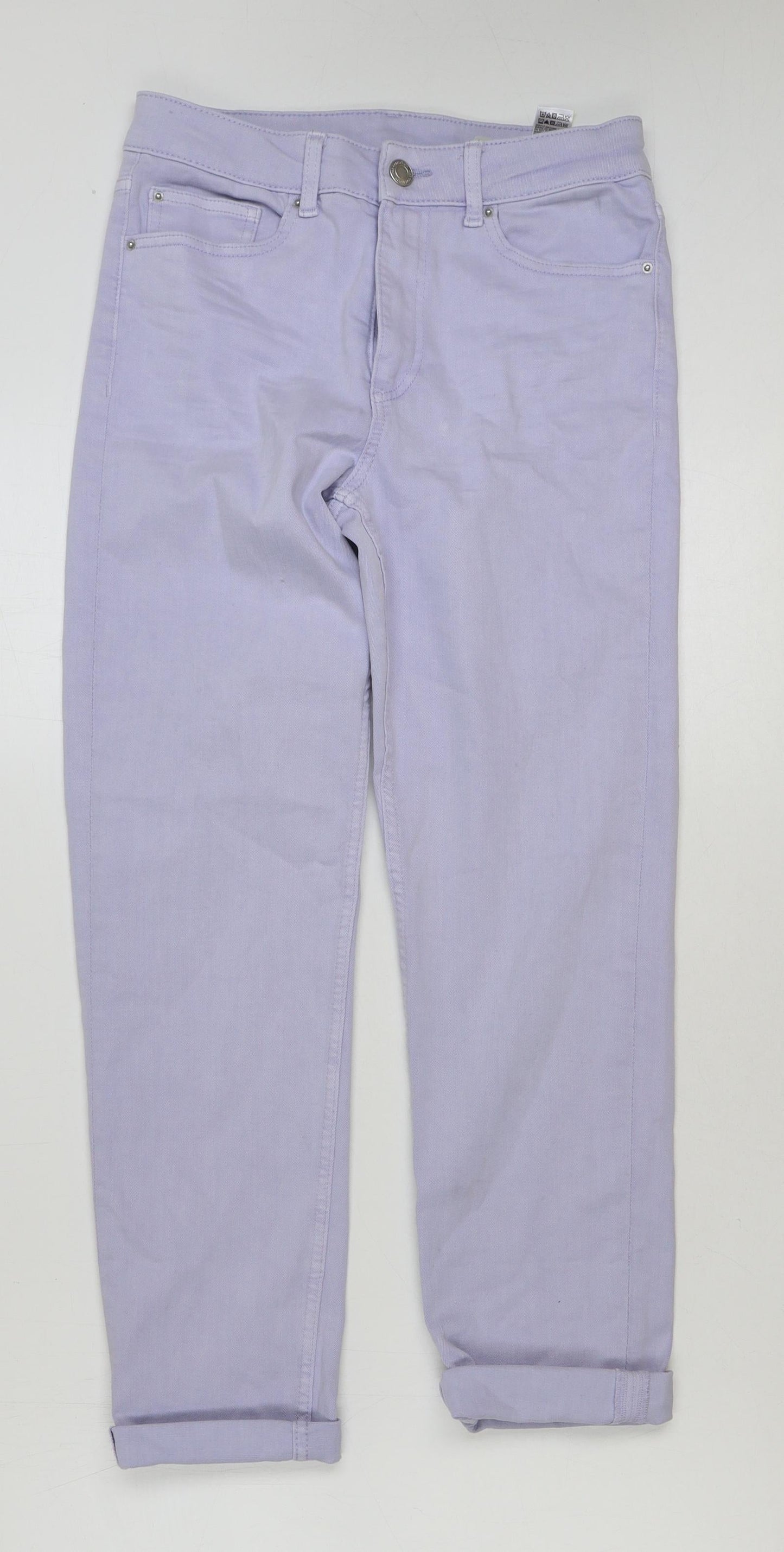 Womens UK Size 6 Marks and Spencer Slim Fit Straight Blue Jeans