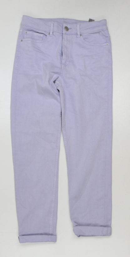Womens UK Size 6 Marks and Spencer Slim Fit Straight Blue Jeans