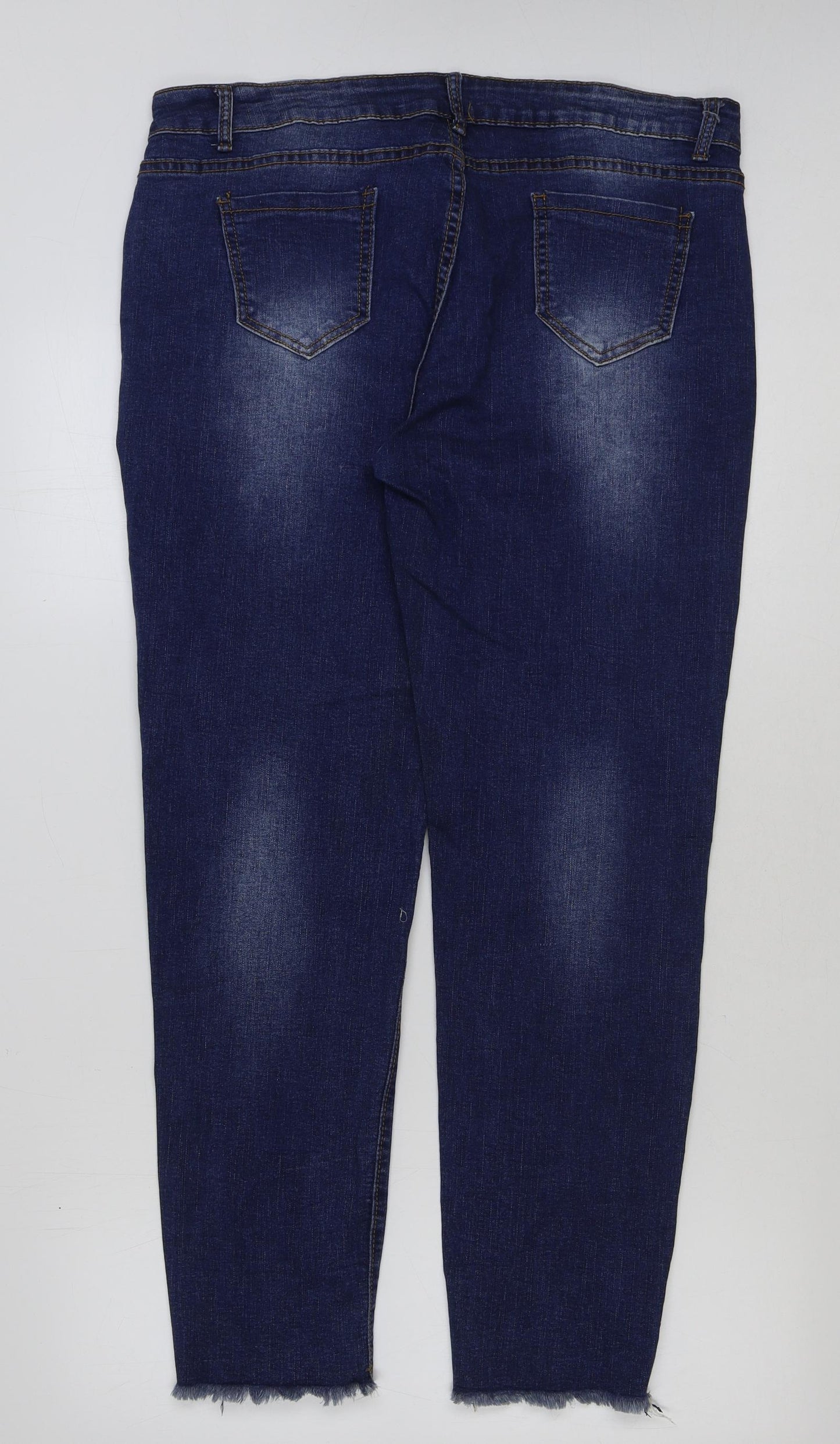 Womens UK Size 36 in Marks and Spencer Regular Fit Skinny Blue Jeans