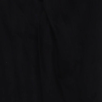 Denim & Co. Womens Black Cotton Skinny Jeans Size 12 L29 in Regular Button