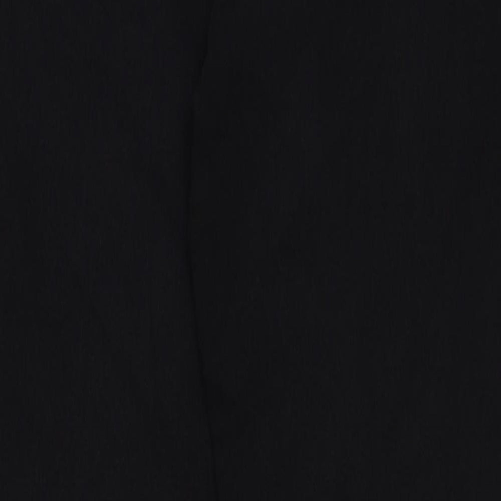 Womens UK Size 8 Papaya Regular Fit Skinny Black Jeans