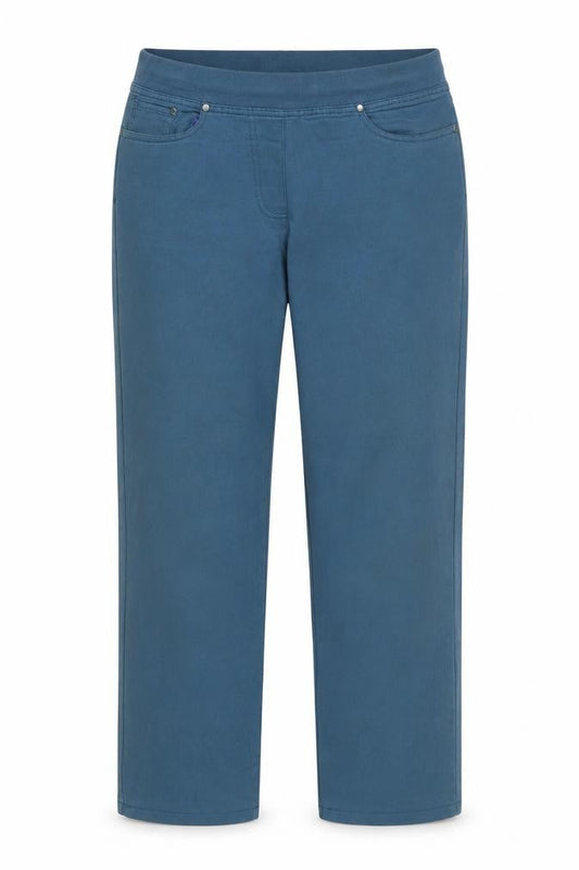 Womens UK Size 14 Epilogue Regular Fit  Blue Trousers