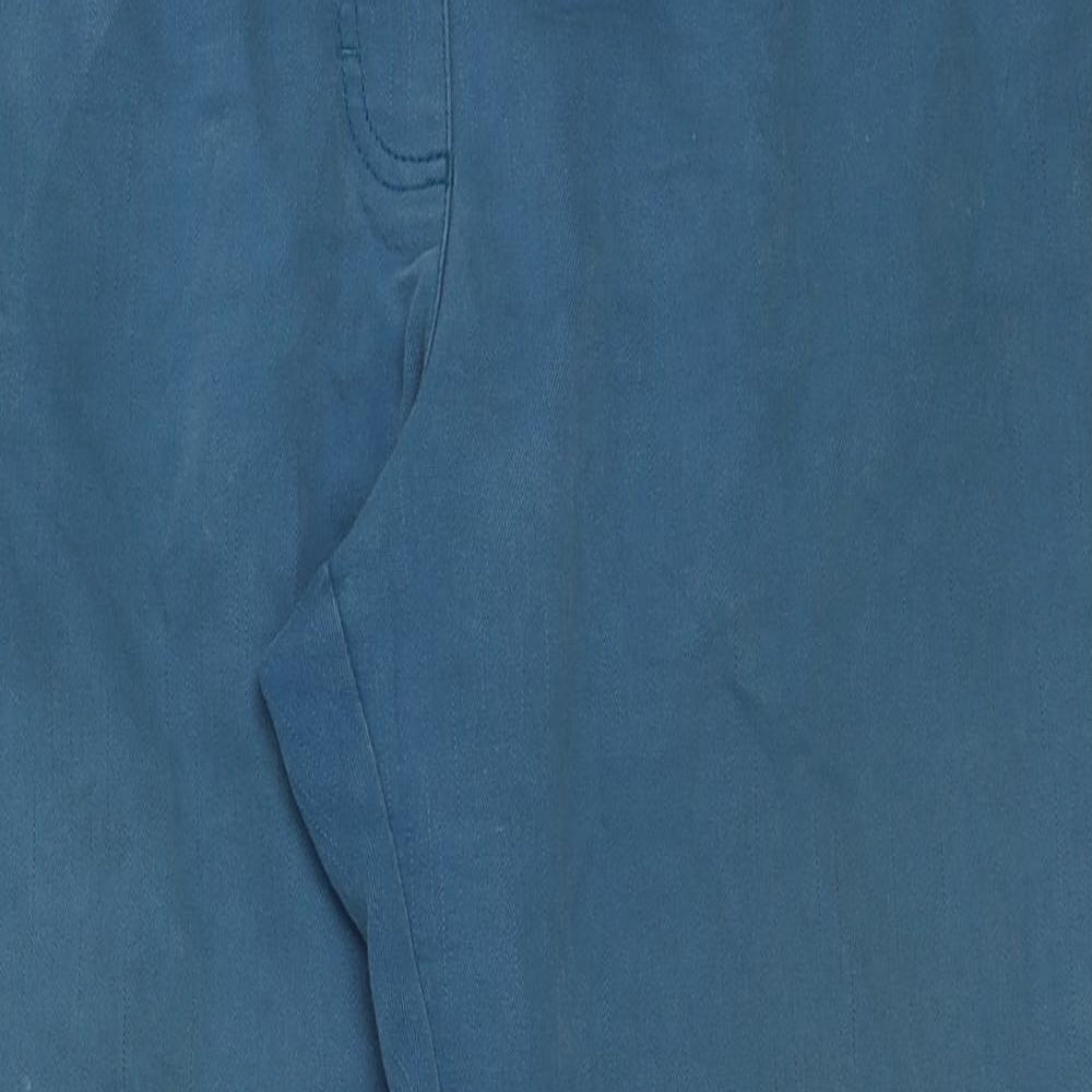 Womens UK Size 14 Epilogue Regular Fit  Blue Trousers