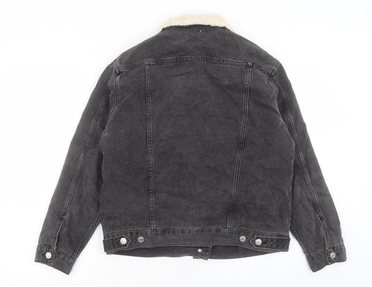 Womens UK Size 8 Topshop Black Jacket