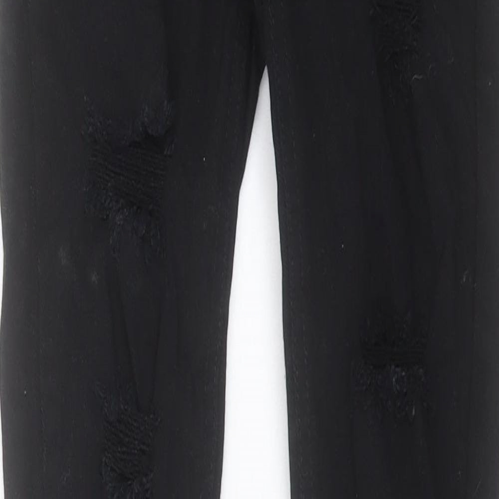 Womens UK Size 6 H&M Regular Fit Skinny Black Jeans
