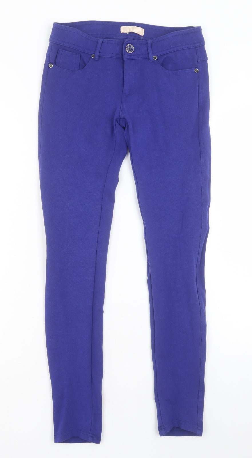 Womens UK Size M Yu & Me Regular Fit  Purple Trousers