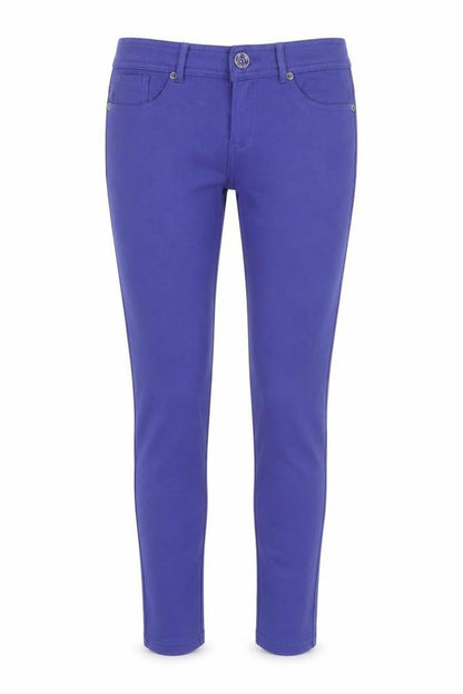Womens UK Size M Yu & Me Regular Fit  Purple Trousers