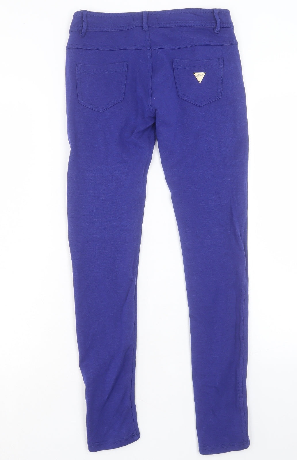 Womens UK Size M Yu & Me Regular Fit  Purple Trousers