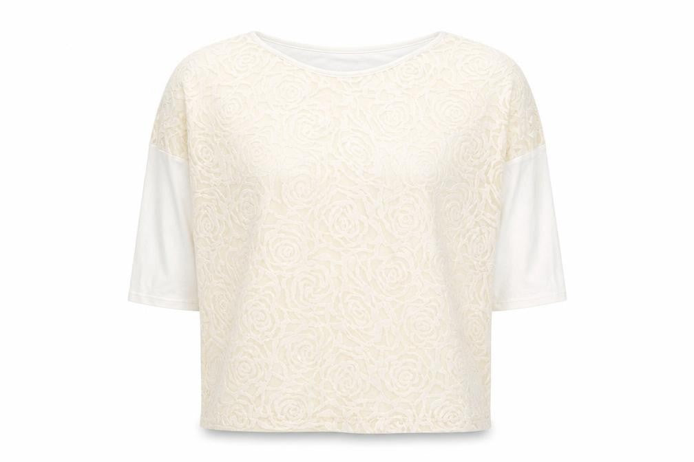 Womens UK Size 10 River Island Ivory Basic Blouse