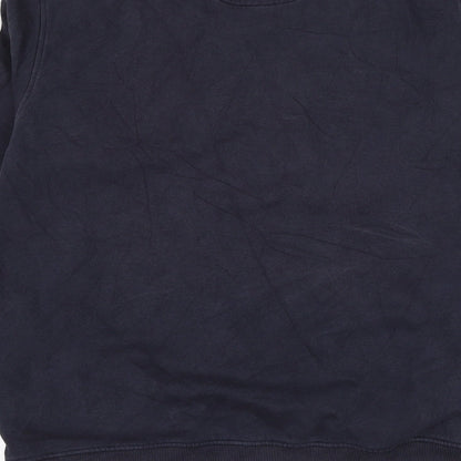 Max Mens Blue Cotton Pullover Sweatshirt Size L - Pride And Glory