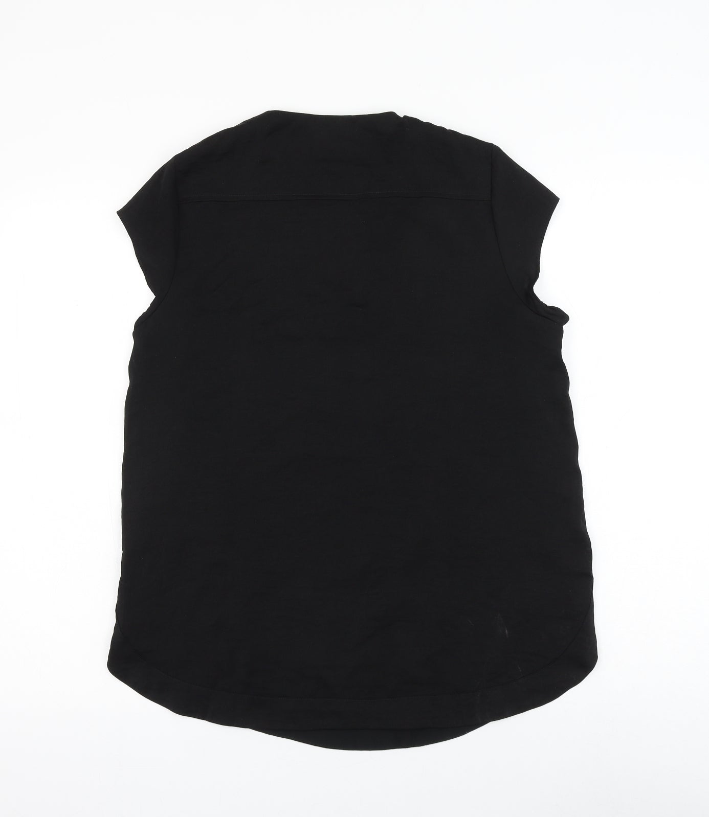 Womens UK Size 12 H&M Black Basic Blouse