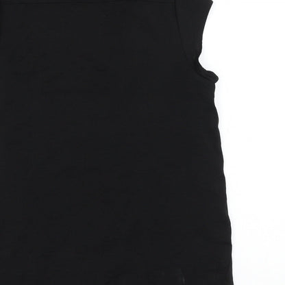 Womens UK Size 12 H&M Black Basic Blouse