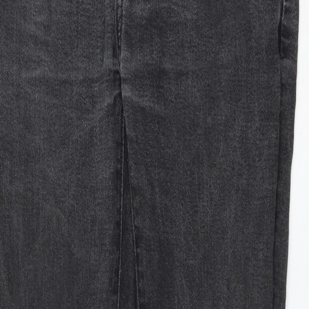 Gap Womens Grey Cotton Skinny Jeans Size 28 in L32 in Regular Zip