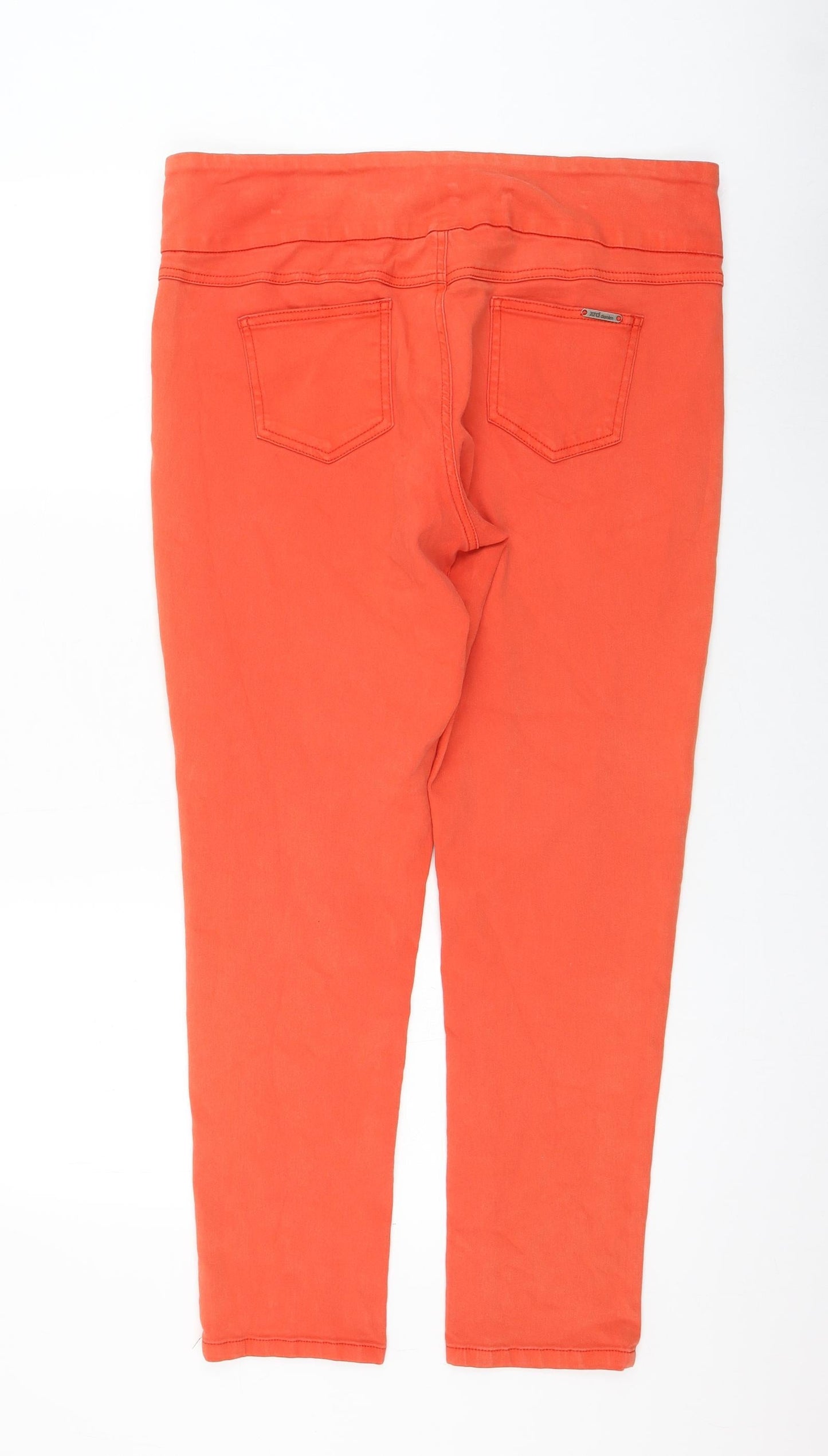 Womens UK Size 34 in prew Regular Fit Jegging Orange Jeans