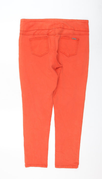 Womens UK Size 34 in prew Regular Fit Jegging Orange Jeans