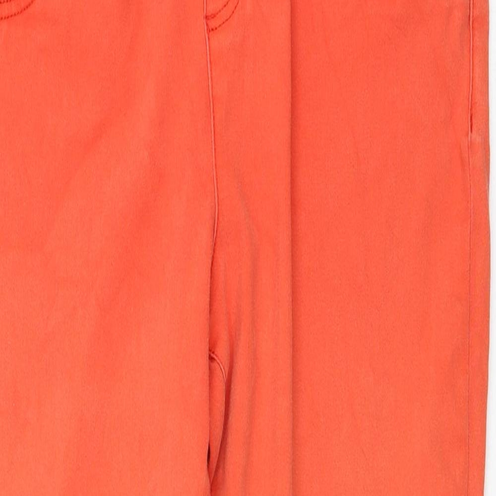 Womens UK Size 34 in prew Regular Fit Jegging Orange Jeans