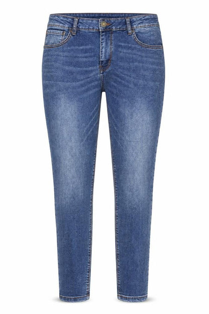 Womens UK Size 38 in Denim & Co. Regular Fit Skinny Blue Jeans