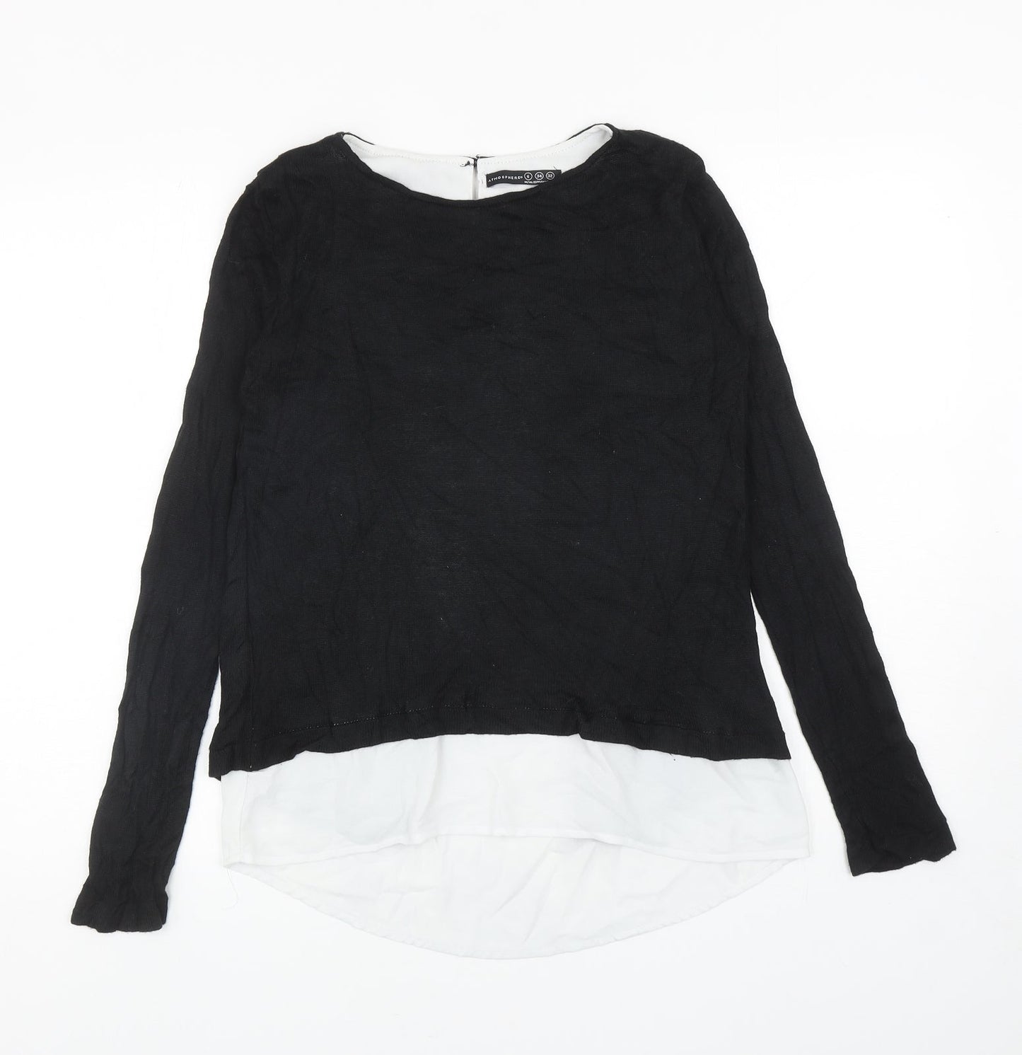 Womens UK Size 6 Atmosphere Black Pullover Jumper