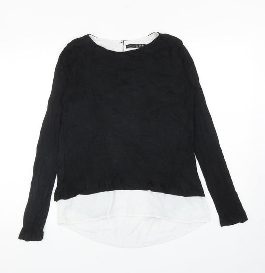 Womens UK Size 6 Atmosphere Black Pullover Jumper