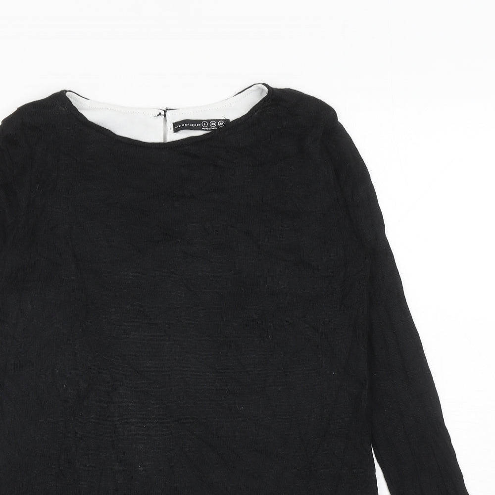 Womens UK Size 6 Atmosphere Black Pullover Jumper
