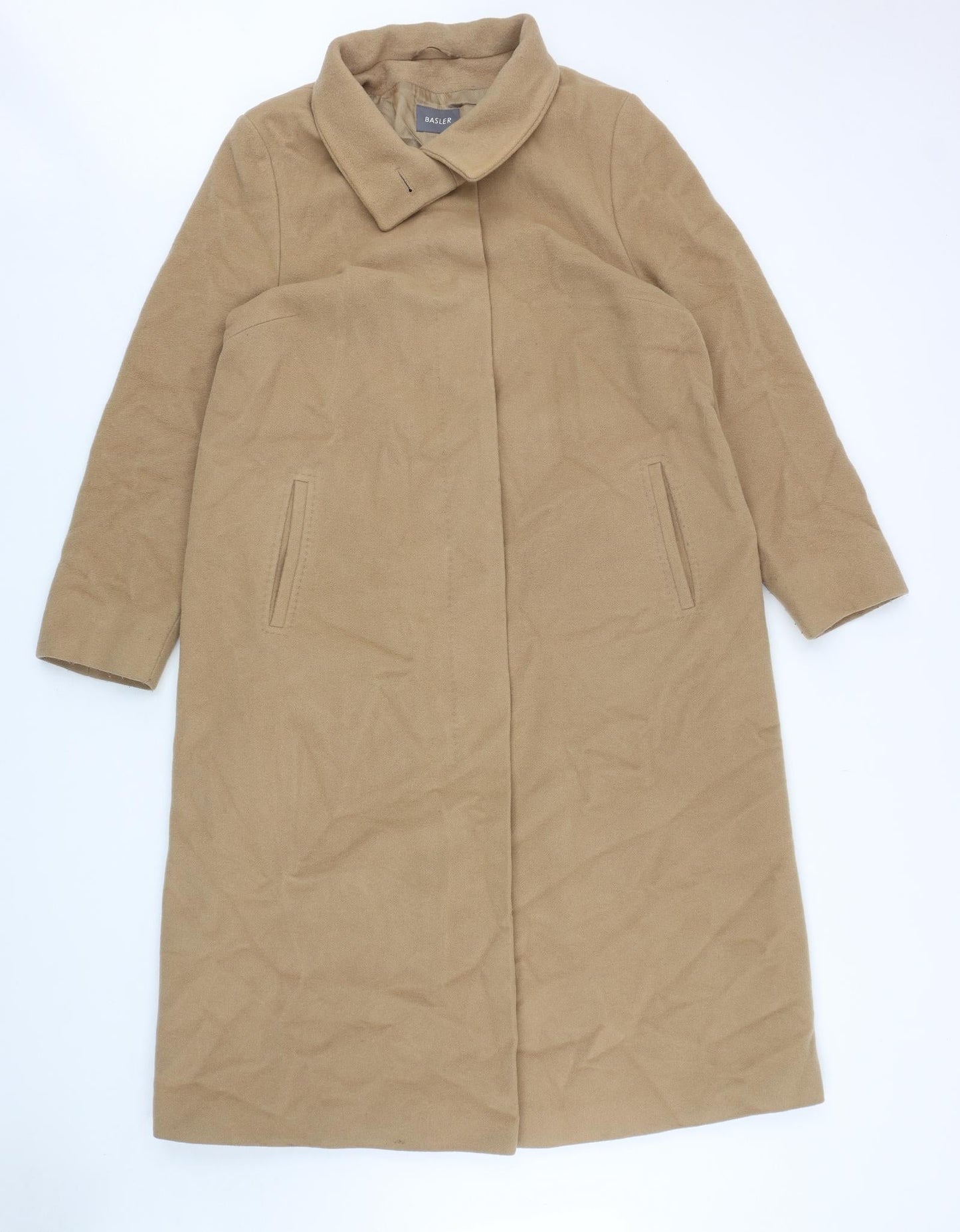 Womens UK Size 18 Basler Brown Overcoat