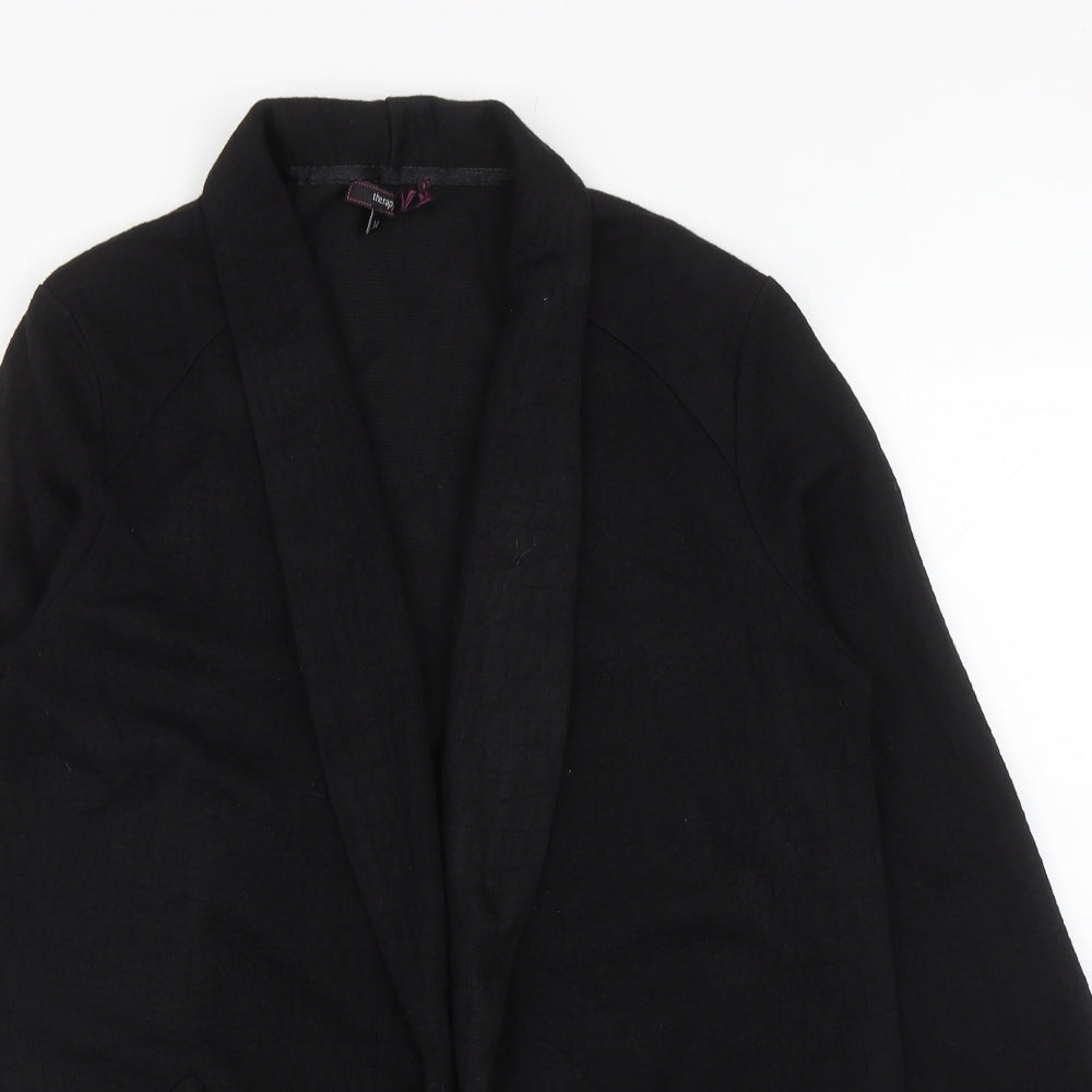 Womens UK Size 14 Therapy Black Cardigan Jumper