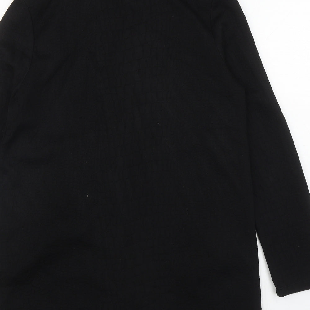 Womens UK Size 14 Therapy Black Cardigan Jumper