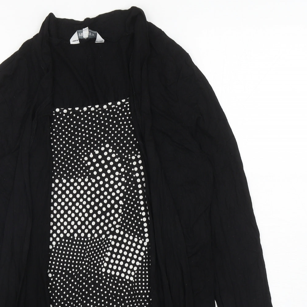 Womens UK Size 12 Preview Black Basic Blouse