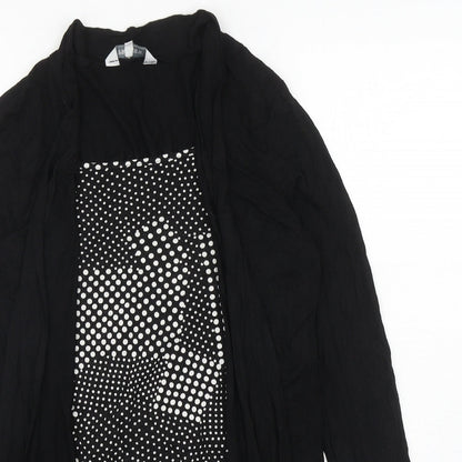 Womens UK Size 12 Preview Black Basic Blouse