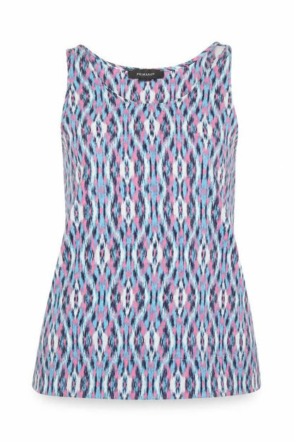Womens UK Size 10 Primark Multicoloured Basic Tank