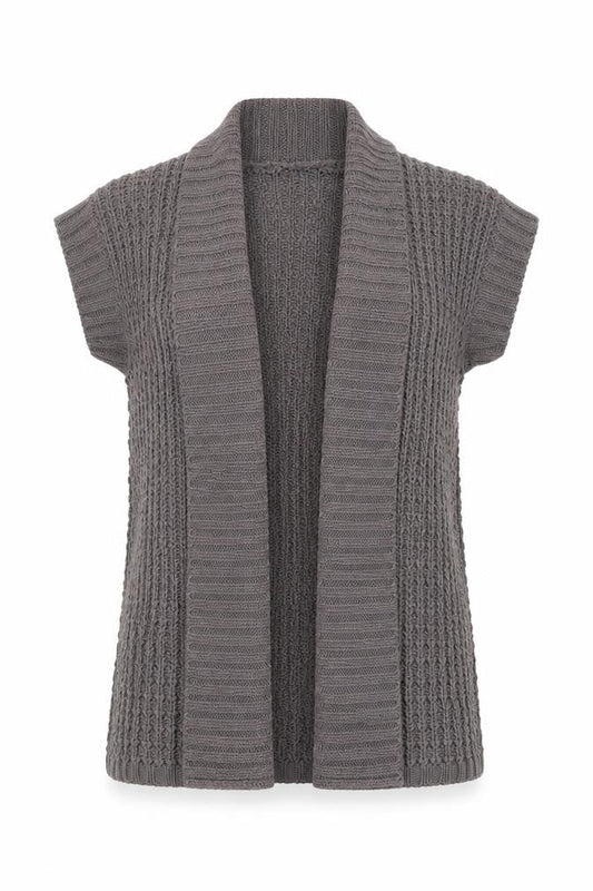 Womens UK Size M C.M.D Grey Cardigan Jumper
