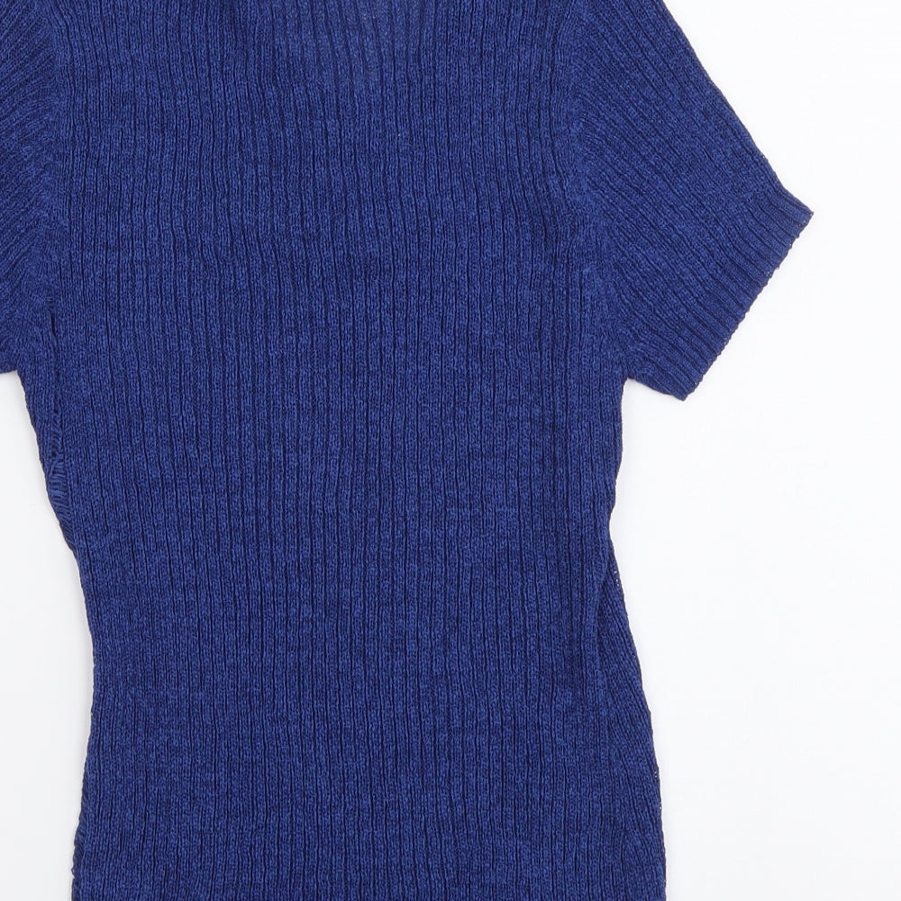 Womens UK Size L Saloos Blue Pullover Jumper