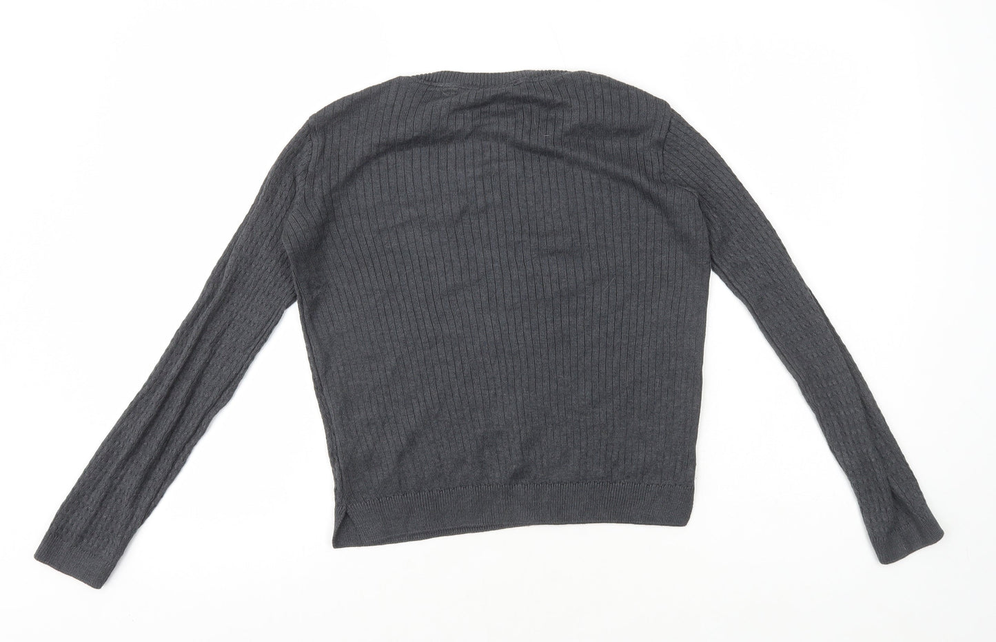 Womens UK Size 6 Dorothy Perkins Grey Pullover Jumper