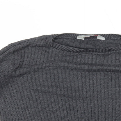 Womens UK Size 6 Dorothy Perkins Grey Pullover Jumper