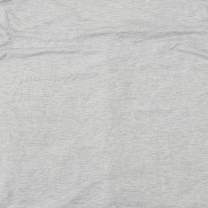 B You Womens Grey V-Neck Polyester Cardigan Jumper Size 14