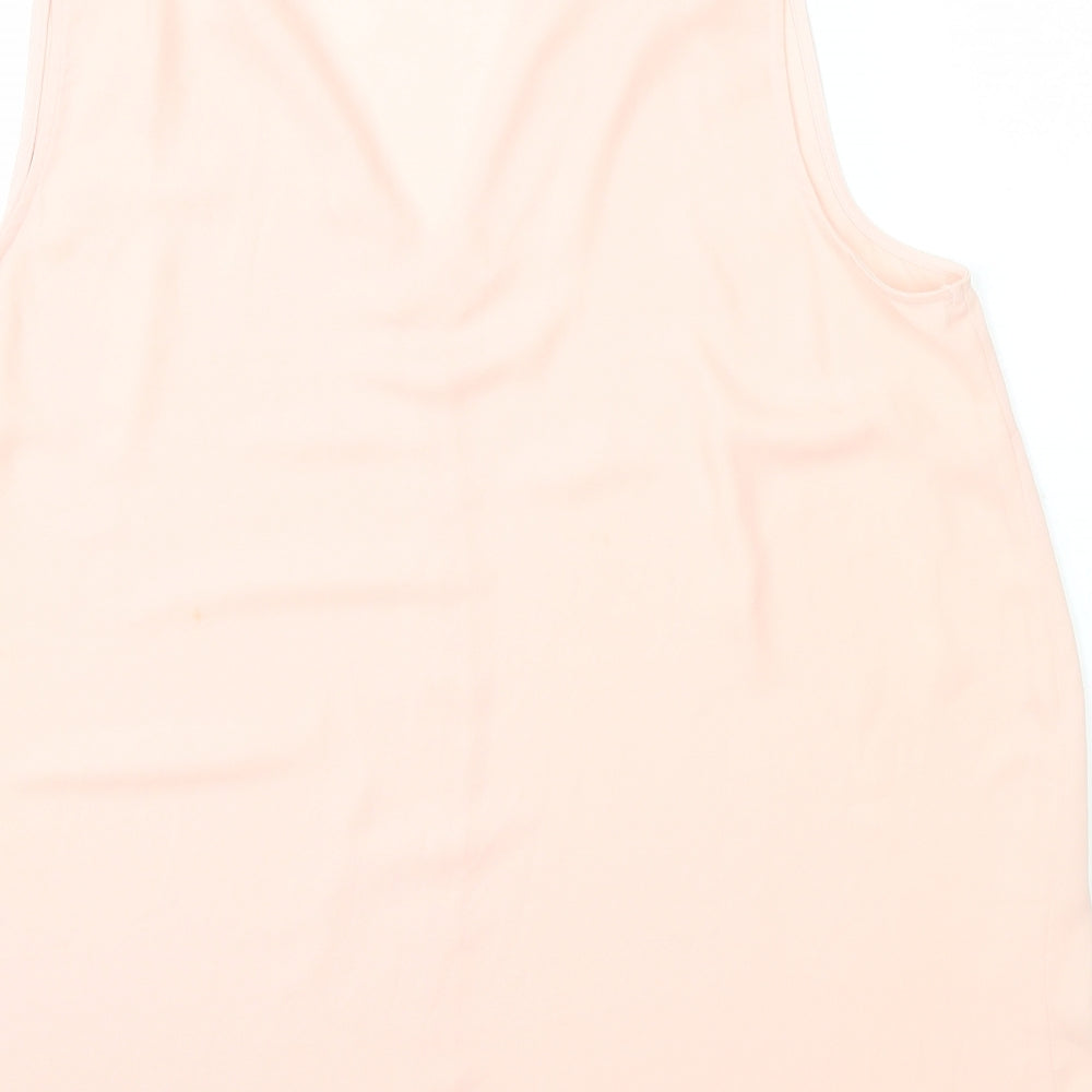Womens UK Size 16 Bonmarché Pink Basic Blouse